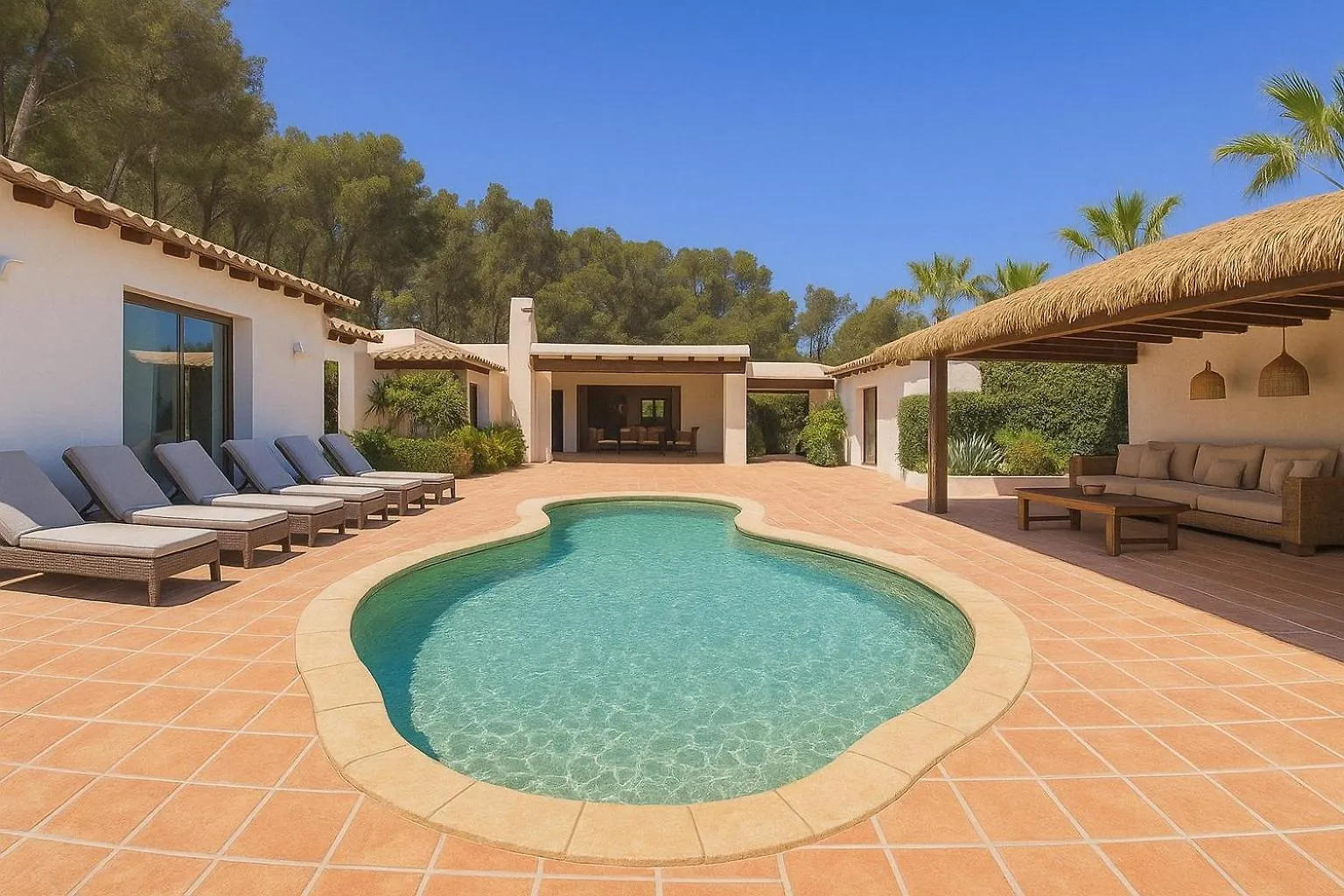 Private Room Private Bathroom Villa Ibiza